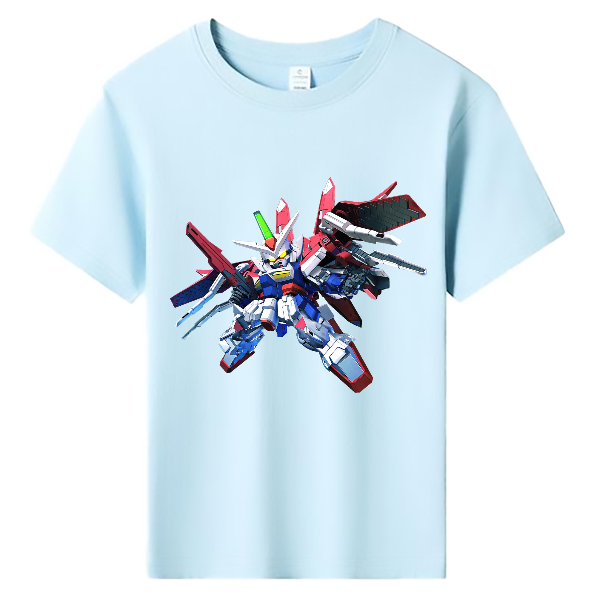 （画像用） 機動戦士ガンダム Mobile Suit Gundam 綿100％キッズTシャツ（フロントプリント）